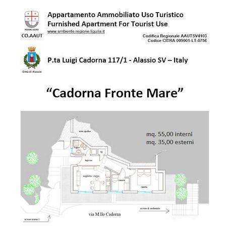 阿拉西奥Cadorna Fronte Mare公寓 外观 照片
